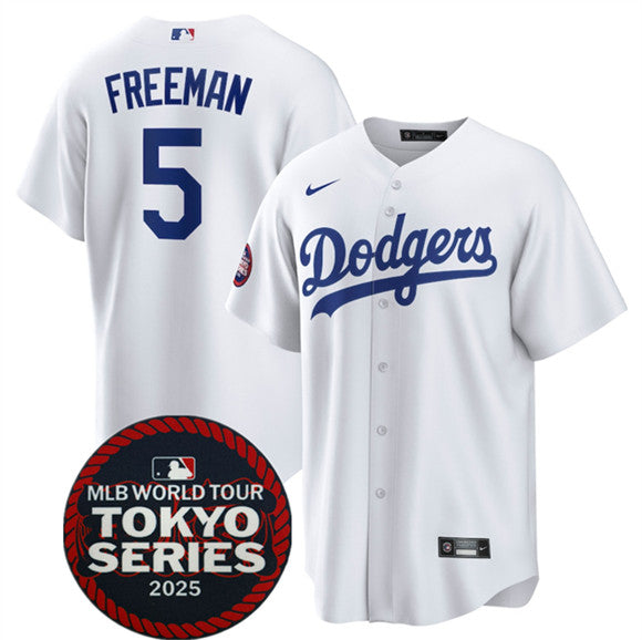 Freddie Freeman Los Angeles Dodgers white Home jersey
