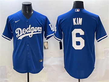 Hyeseong Kim Los Angeles Dodgers royal jersey