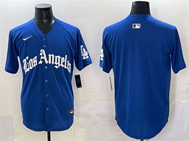 Custom Los Angeles Dodgers blue jersey