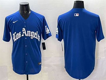 Custom Los Angeles Dodgers blue jersey