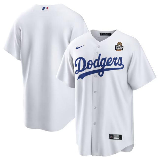Custom Los Angeles Dodgers white jersey