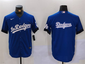 Los Angeles Dodgers blue City Connect jersey