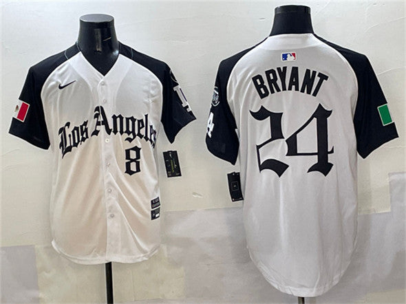 Los Angeles Dodgers white-black jersey