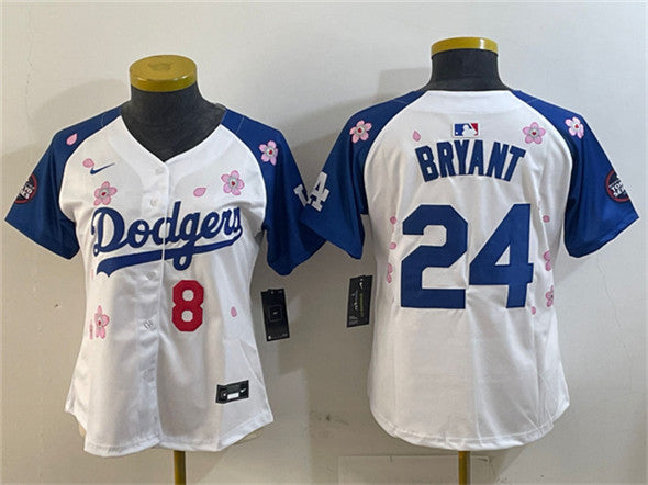 Los Angeles Dodgers white-royal jersey