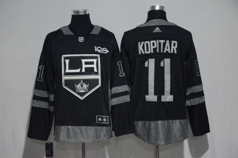 Anze Kopitar Los Angeles Kings black jersey