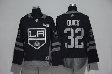 Jonathan Quick Los Angeles Kings black jersey