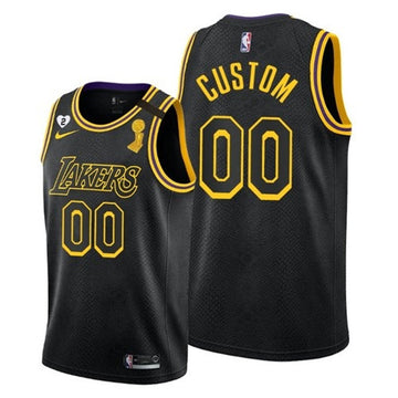 Los Angeles Lakers black jersey