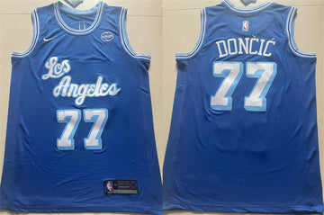 Luka Los Angeles Lakers blue jersey
