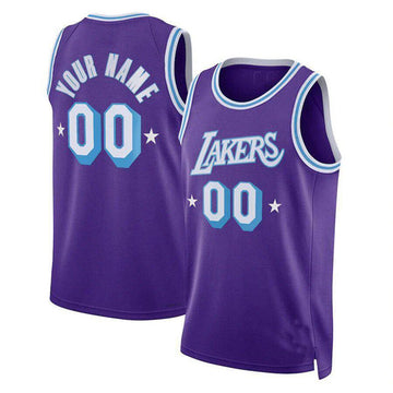 Los Angeles Lakers purple City Edition jersey