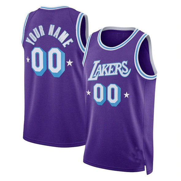 Los Angeles Lakers purple City Edition jersey
