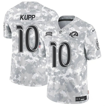 Cooper Kupp Arctic Los Angeles Rams camo Salute To Service jersey