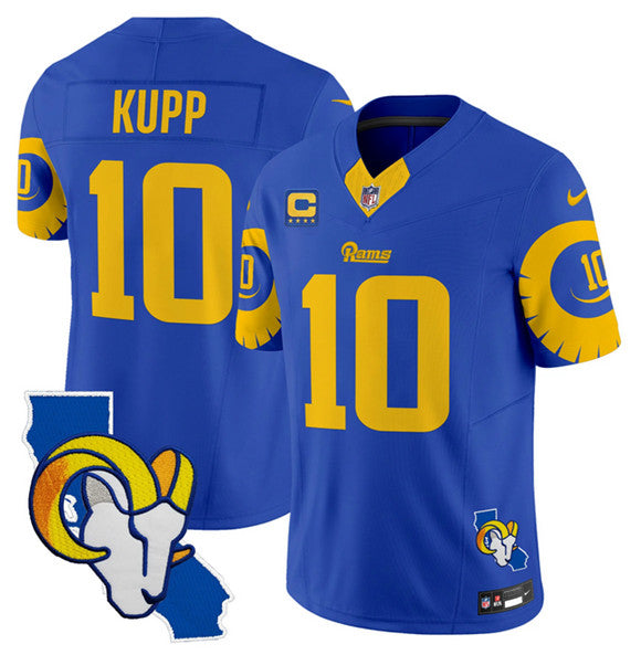 Cooper Kupp Los Angeles Rams royal jersey