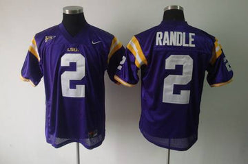 Rueben Randle LSU Tigers purple jersey