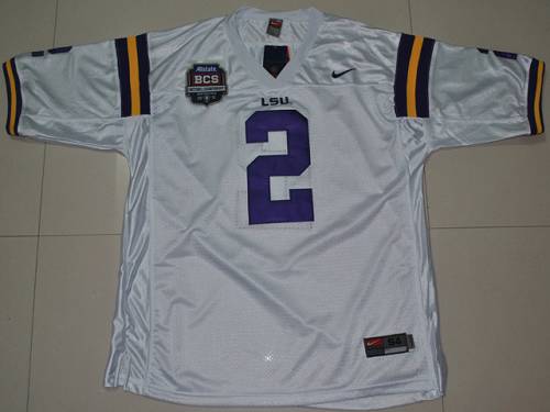Rueben Randle LSU Tigers white jersey