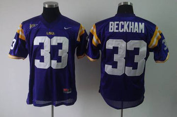 Odell Beckham LSU Tigers purple jersey
