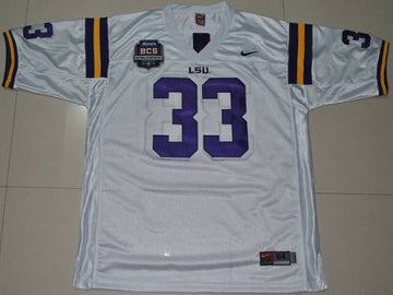 Odell Beckham LSU Tigers white jersey