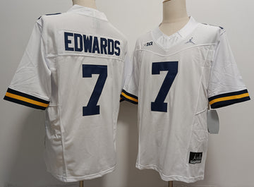 Donovan Edwards LSU Tigers white jersey