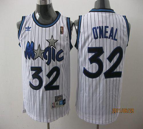 Shaquille O'Neal Orlando Magic white Throwback jersey
