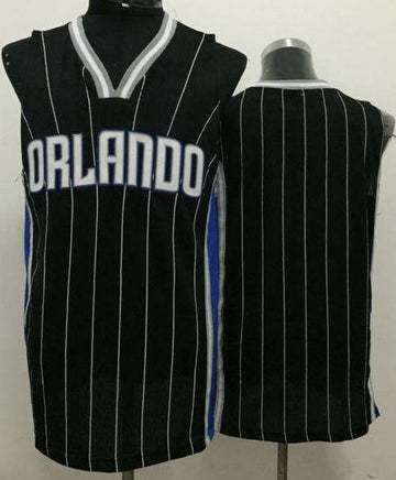Custom Orlando Magic black jersey