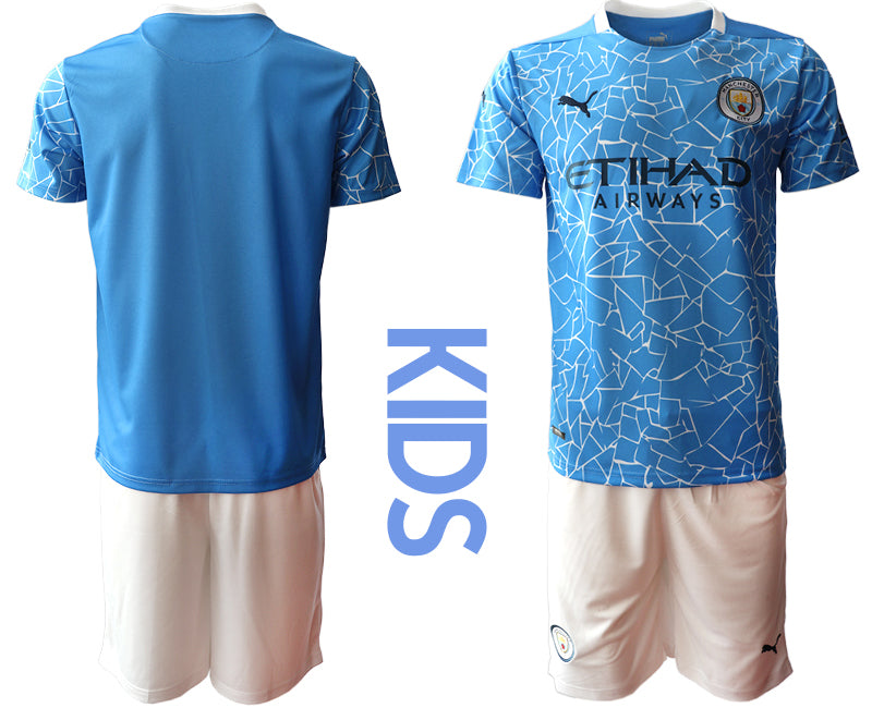 Custom Manchester City Home jersey