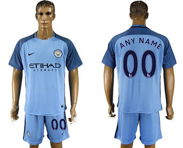 Custom Manchester City Home jersey