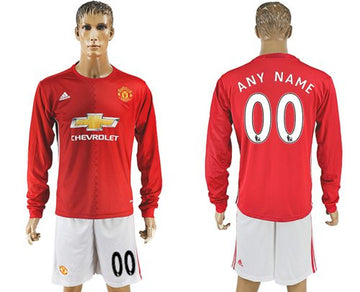 Custom Manchester United Home jersey