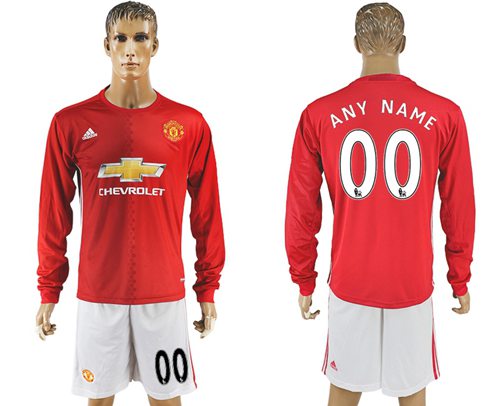 Custom Manchester United Home jersey