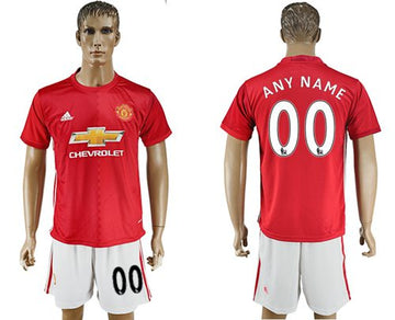 Custom Manchester United Home jersey