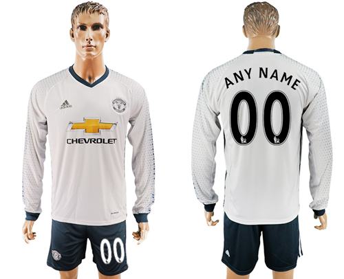 Personalized Sec Manchester United Away jersey