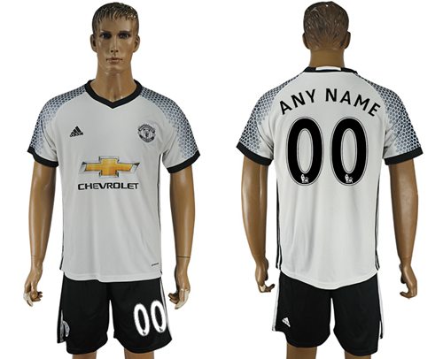 Custom Manchester United white jersey