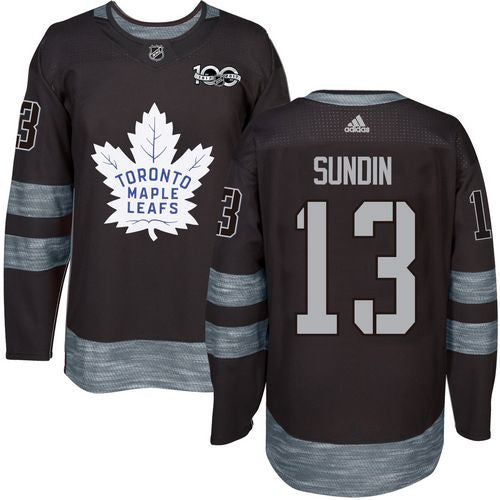 Mats Sundin Toronto Maple Leafs black jersey