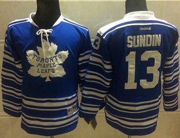Mats Sundin Toronto Maple Leafs blue Winter Classic jersey
