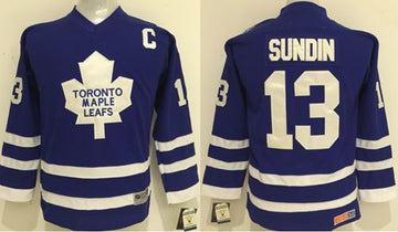 Mats Sundin Toronto Maple Leafs blue jersey
