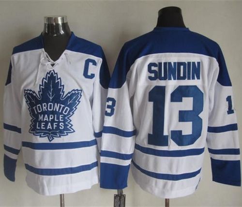 Mats Sundin Toronto Maple Leafs white Winter Classic jersey