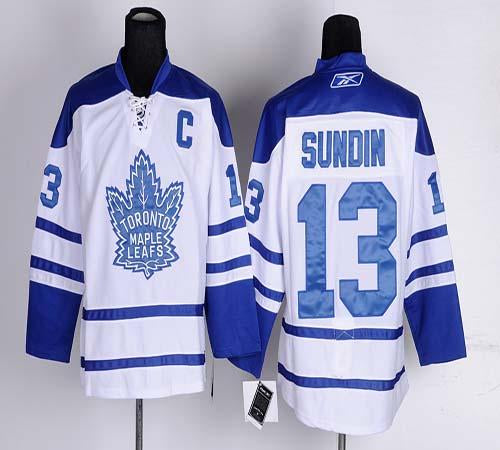 Mats Sundin Toronto Maple Leafs white jersey