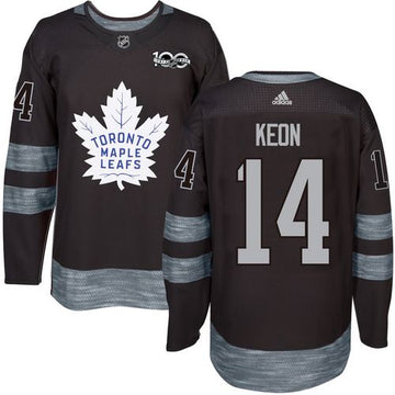 Dave Keon Toronto Maple Leafs black jersey