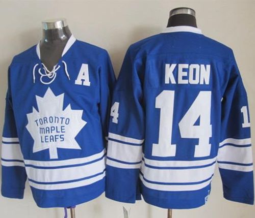 Dave Keon Toronto Maple Leafs blue Throwback jersey