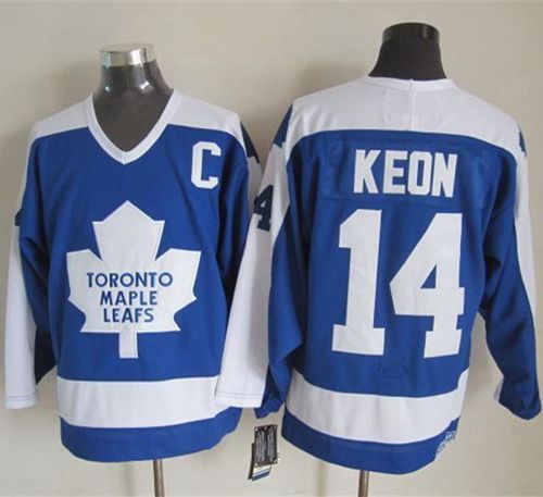 Dave Keon Toronto Maple Leafs blue-white Throwback jersey