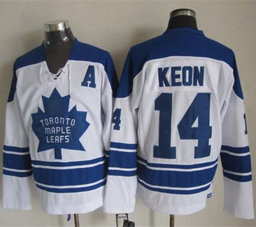Dave Keon Toronto Maple Leafs white Throwback jersey
