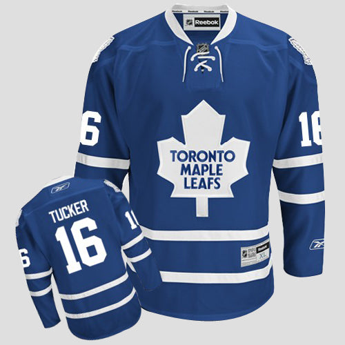 Darcy Tucker CCM Toronto Maple Leafs blue Throwback jersey