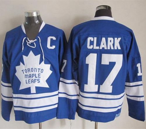 Wendel Clark Toronto Maple Leafs blue Throwback jersey