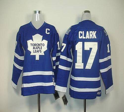 Wendel Clark Toronto Maple Leafs blue Home jersey