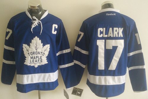 Wendel Clark Toronto Maple Leafs blue jersey