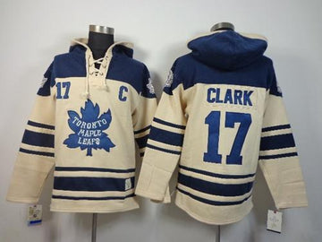 Wendel Clark Toronto Maple Leafs cream jersey
