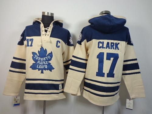 Wendel Clark Toronto Maple Leafs cream jersey