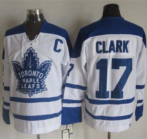 Wendel Clark Toronto Maple Leafs white Winter Classic jersey
