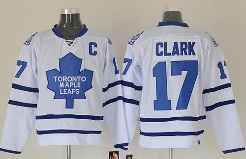 Wendel Clark Toronto Maple Leafs white jersey