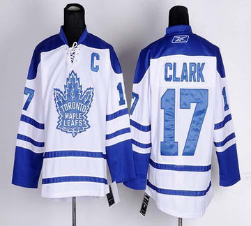 Wendel Clark Toronto Maple Leafs white jersey