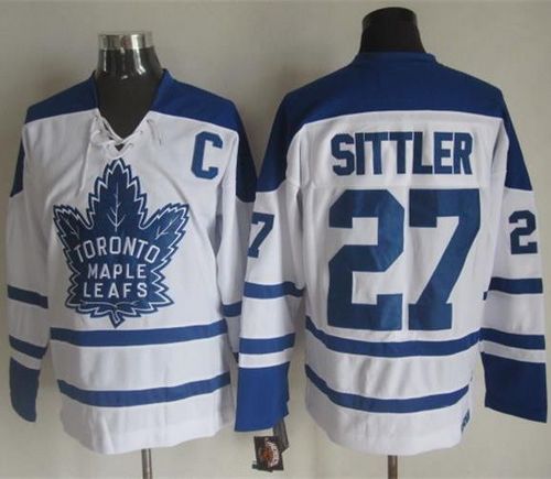 Darryl Sittler Toronto Maple Leafs white Winter Classic jersey