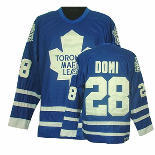 Tie Domi Toronto Maple Leafs blue Throwback jersey